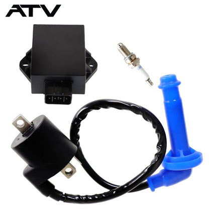 Solidspare Ignition Coil Spark Plug CDI 3088052 For Polaris Predator 500 2003 2004
