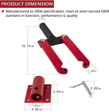 Solid Spare T-0156-A Transmission Holding Fixture Tool with Base for Ford/Chrysler OTC 7020