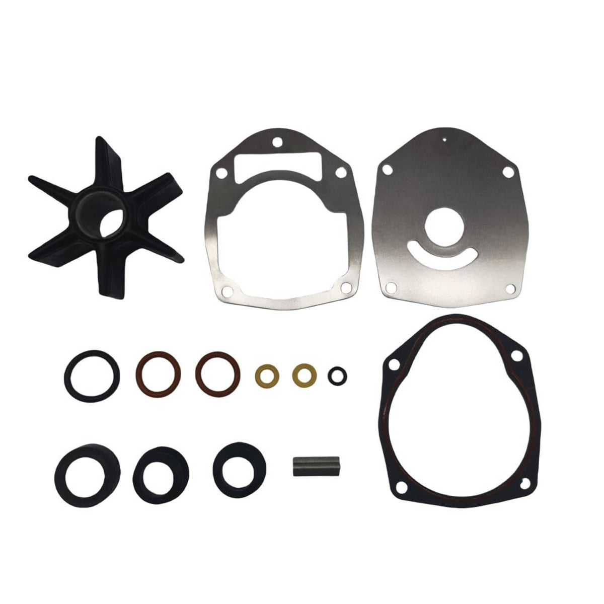 Solid Spare Water Pump Impeller Kit for Mercury 30-350 HP 1999-up Outboard 8M0100526 18-3265