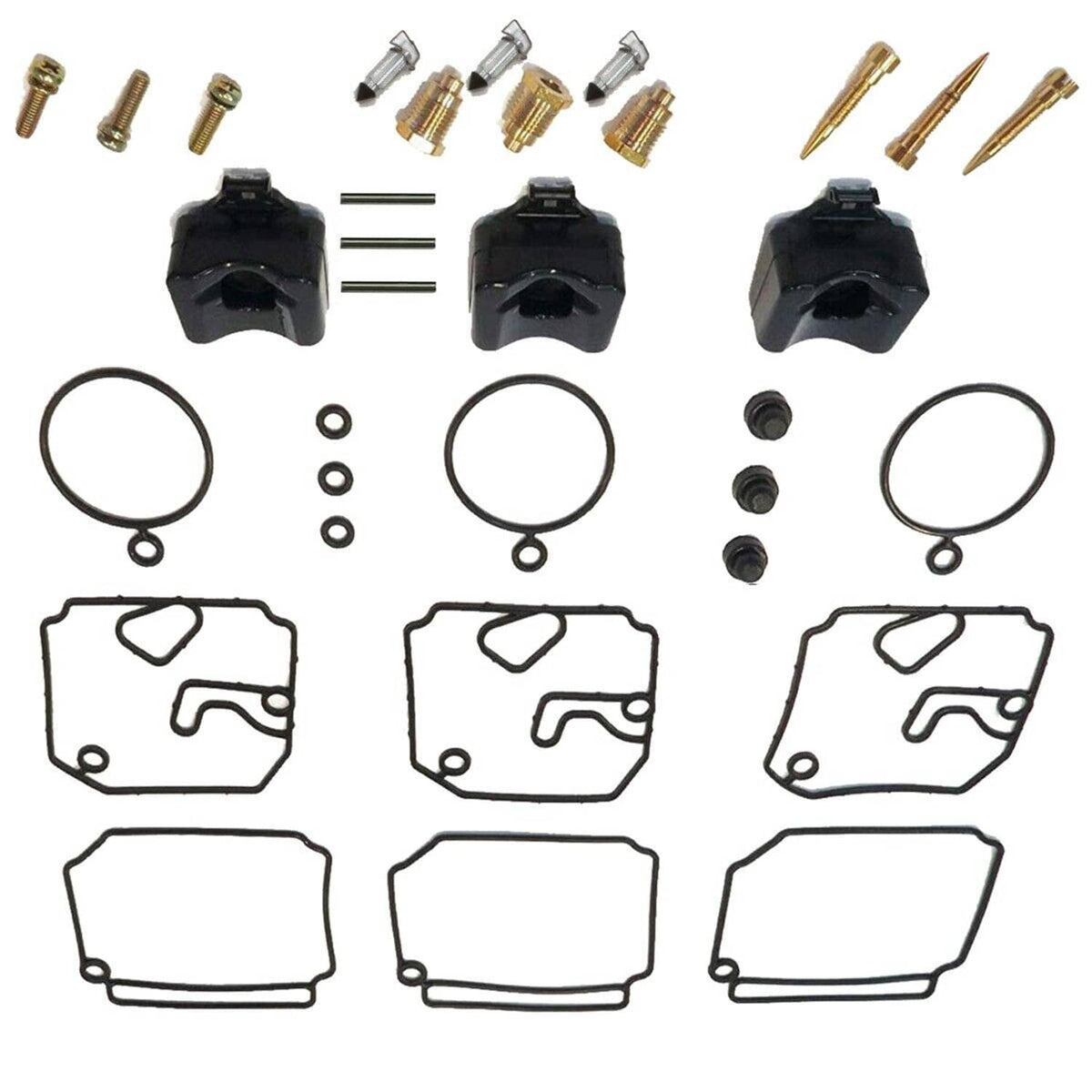 Solid Spare Yamaha Outboard New Carb Carburetor Repair Kit 6H4-W0093-03-00 40hp 50hp