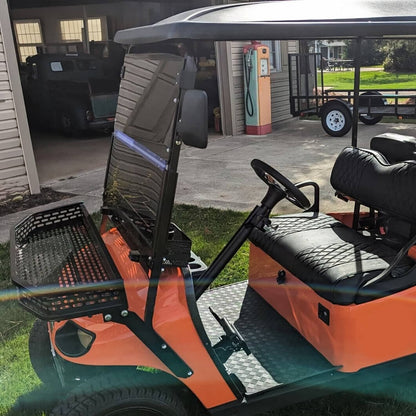 Solidspare For EZGO TXT 2014-UP Golf Cart Fold Down Folding Tinted Windshield Windscreen