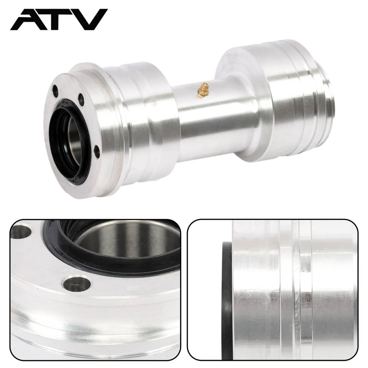 Solidspare Rear Axle Bearing Carrier Hub For Yamaha Raptor 700 700R 06-2020 1S3-25311-01-00