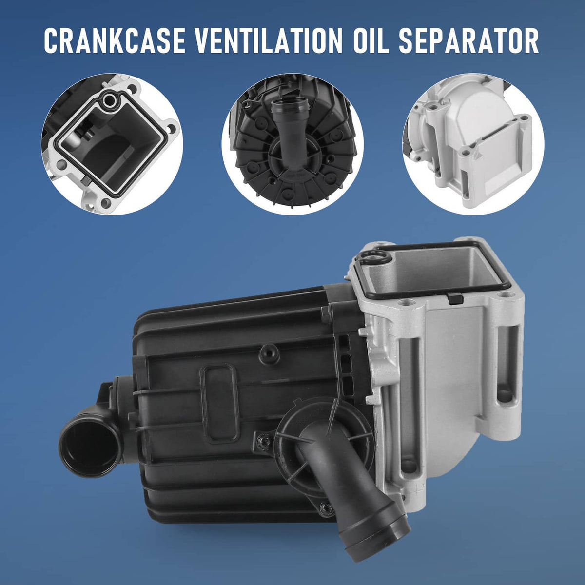 Solidspare Crankcase Ventilation Separator 21373547 W/ Gasket 20532891 For VOLVO D13 NEW