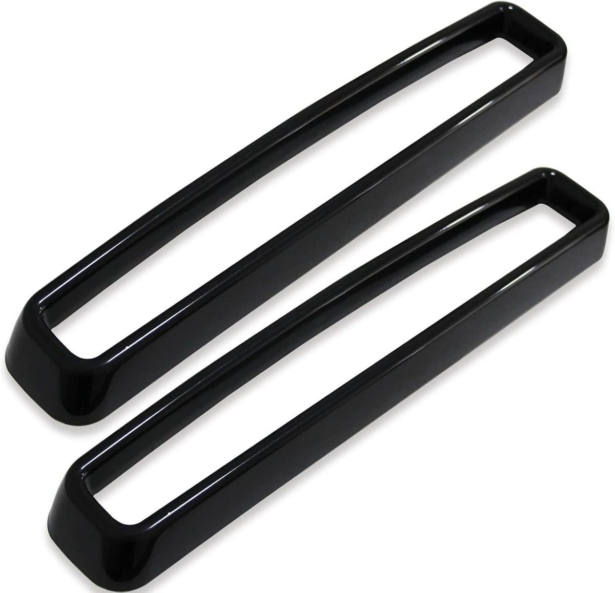 Solidspare Black Front Grill Mesh Grille Inserts Trim Cover for Dodge Challenger 2015-up