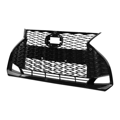 Front Grille W/ Camera Hole Gloss Black Fit Lexus IS350 IS300 F SPORT 2021-2024
