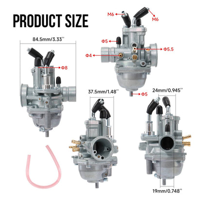 Solidspare 0451049 0451668 Carburetor For Polaris Predator 50 2004-07 & Predator 90 2003-07