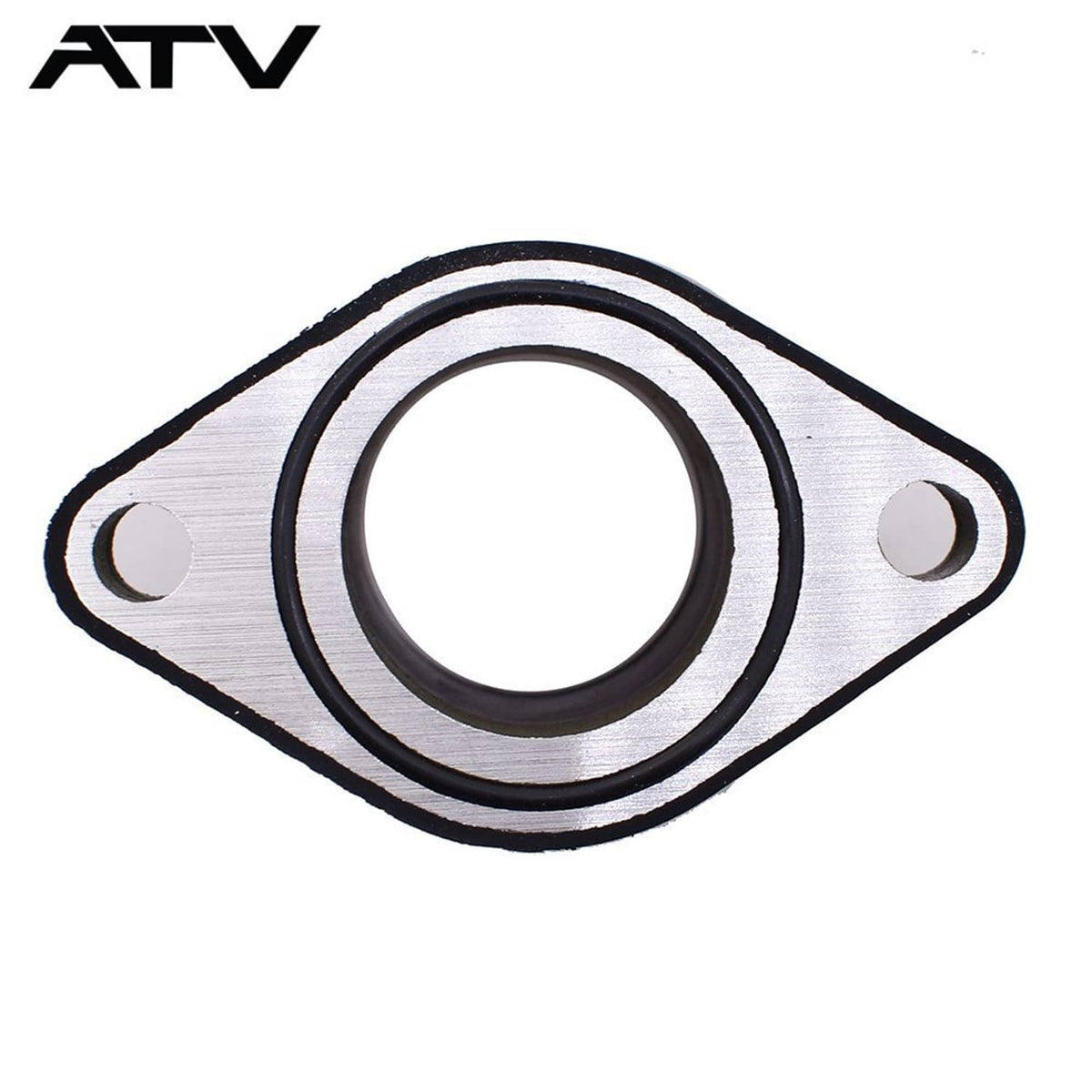 Solidspare Intake manifold carburetor flange For Yamaha Kodiak Grizzly Wolverine 400 450