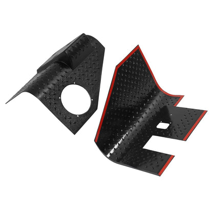 Solid Spare Rear Body Armor Corner Guards Headlight For 1997-2006 JEEP WRANGLER TJ