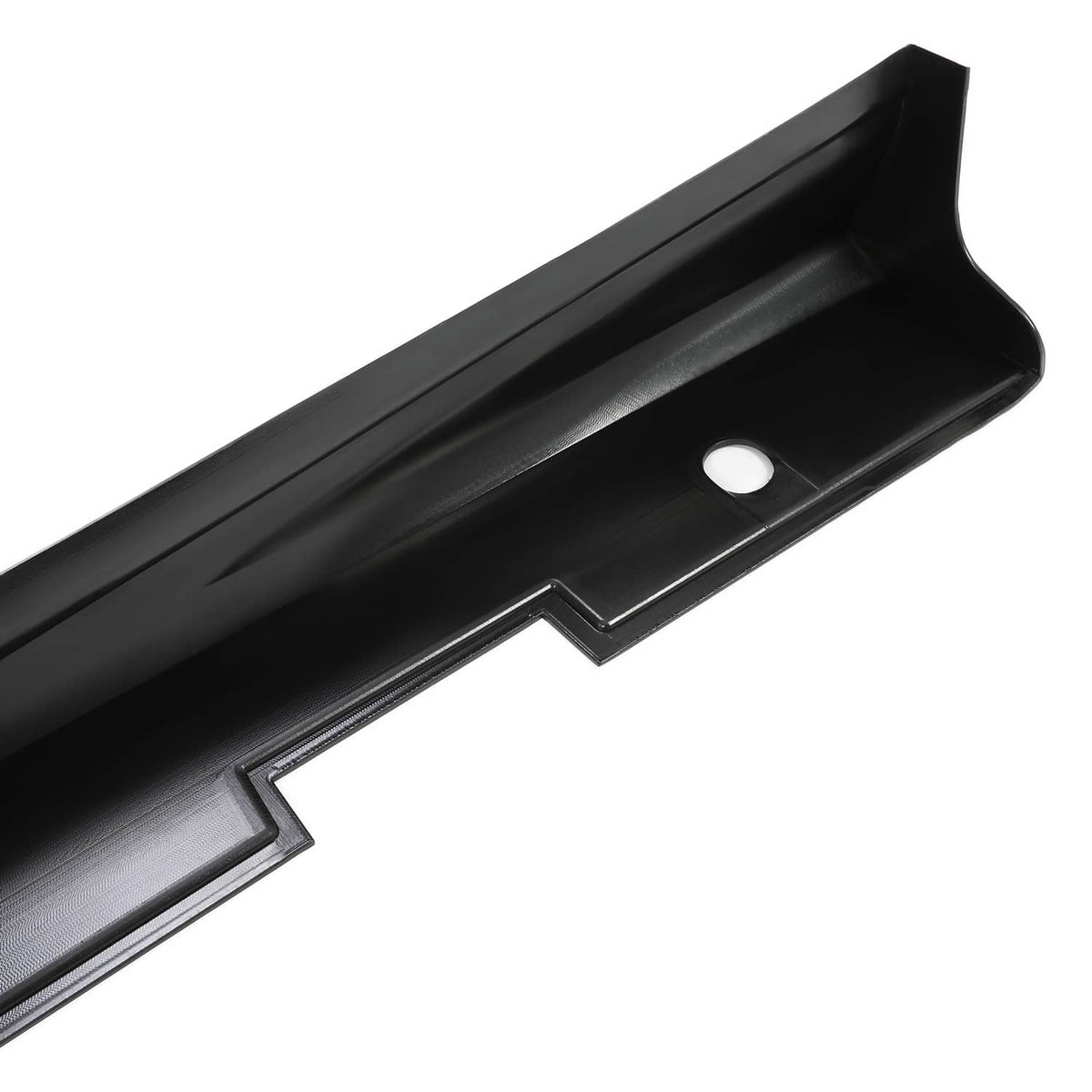 Solid Spare Black Add On Side Skirt Extensions For Honda Accord 2018-2022 JDM 4DR
