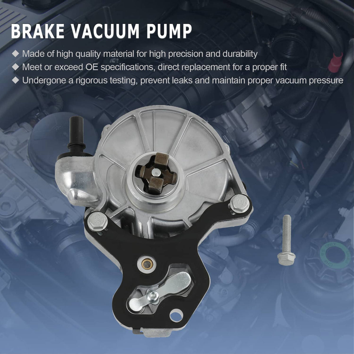 Solidspare NEW Vacuum Pump Equipment For Buick Chevy GMC Cadillac CT6 ATS 12686657 12654111