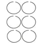 Solid Spare 3 Namura Piston Ring Kits for Kawasaki 1995-2006 900 ZXI STX Standard Bore 73mm