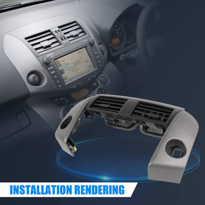 Solidspare 55670-42060-B0 Center Dash A/C Air Vent Trim Cover NEW For 2006-2012 Toyota RAV4