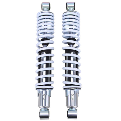 Solidspare 2x Front Shocks Absorber 1987-2006 Fit For Yamaha Banshee YFZ350 Springs WHITE