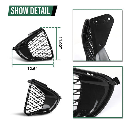 Solid Spare Fit For 2013-2015 Lexus GS GS350 GS450 Conversion to 16+ GS F Front Bumper Kit