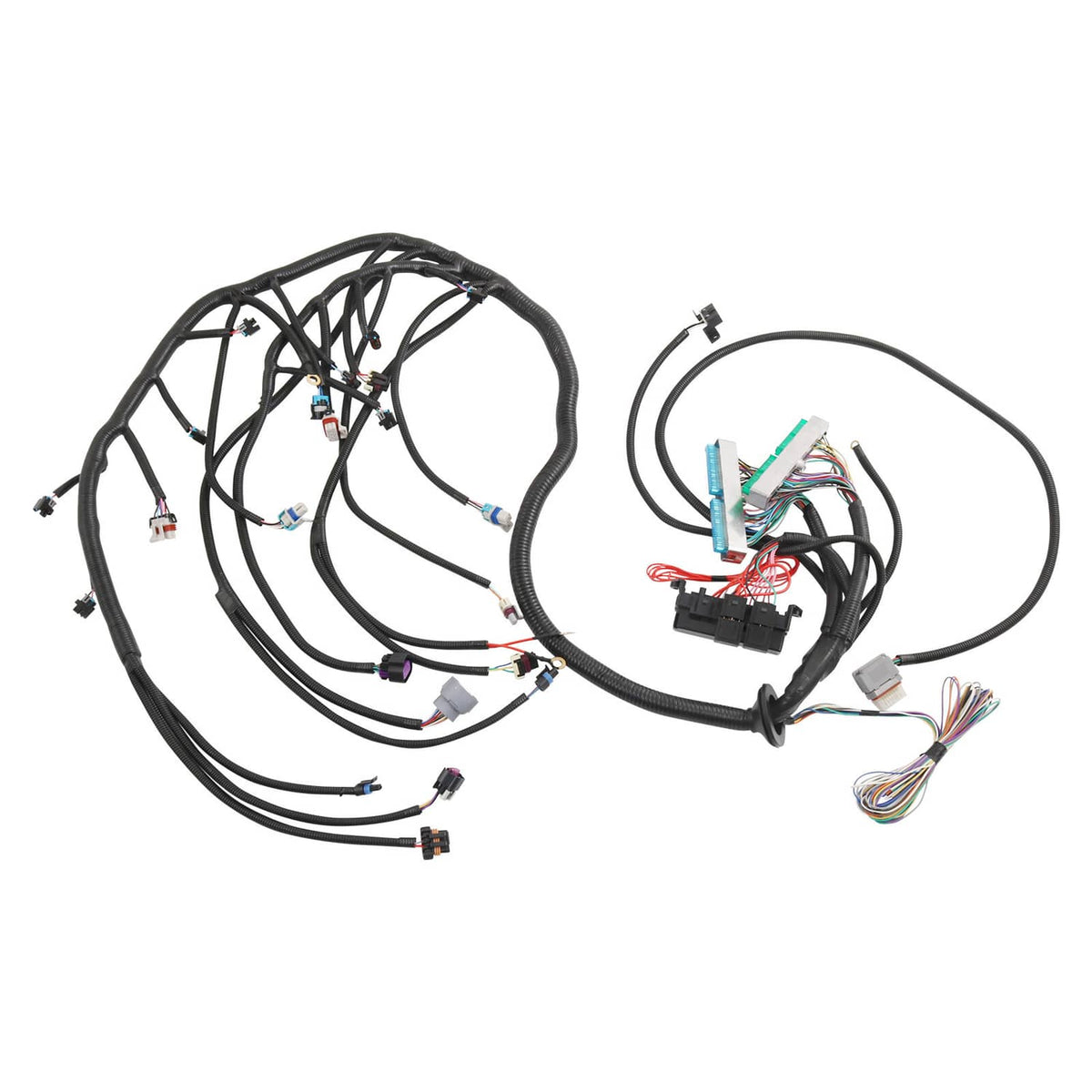 Solidspare Standalone Wiring Harness 4L80E 4.8 5.3 6.0 Multec Wire DBW For 03-07 LS Vortec