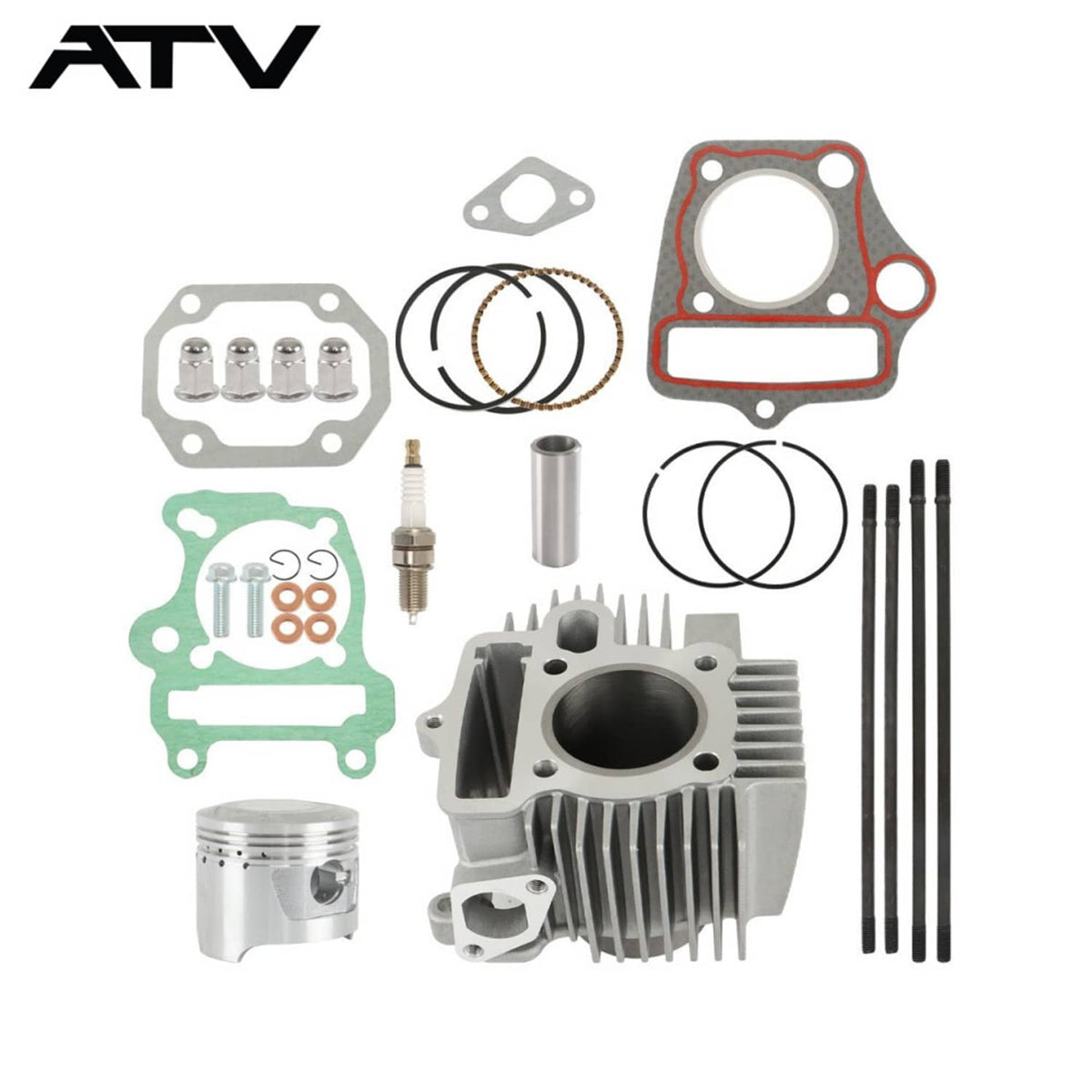 Solidspare For Polaris Outlaw 90 /Sportsman 90 Cylinder Piston Gasket Kit 2007-2016