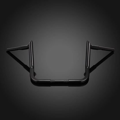 Solidspare 12 Inch Ape Hangers 1 1/4" Handlebar For Harley Street Glide Electra Tri Glide