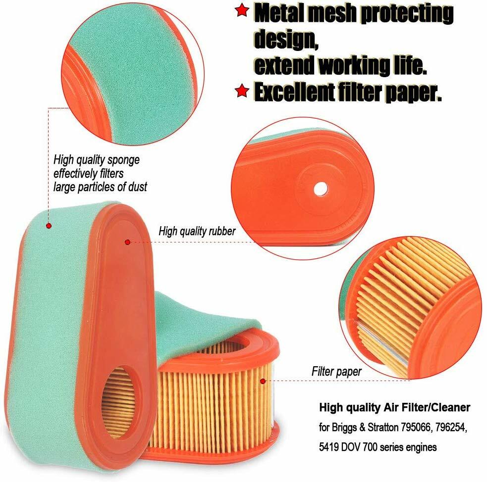 AIR FILTER W/ PRE FILTER B&S 4240 5419 5419K 795066 796254 111P02  111P05 112P02