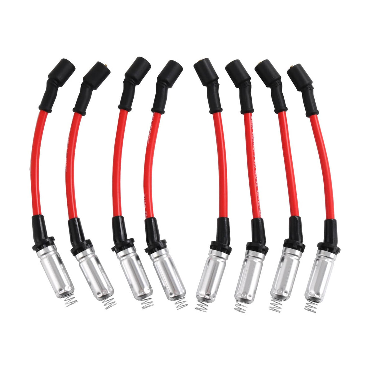 Solidspare 41-110 Iridium Spark Plugs & 48322 Spark Plug Wires For Chevy 5.3 6.0 6.2L