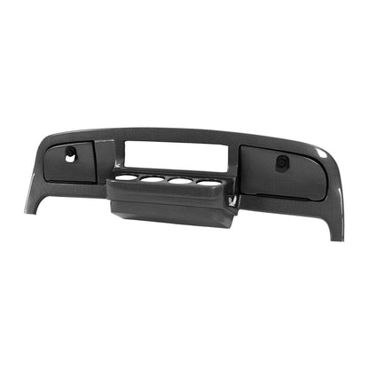Solidspare Carbon Fiber Style Dashboard Dash Cover For EZGO Freedom TXT S4/L4/S6/L6 2014-Up