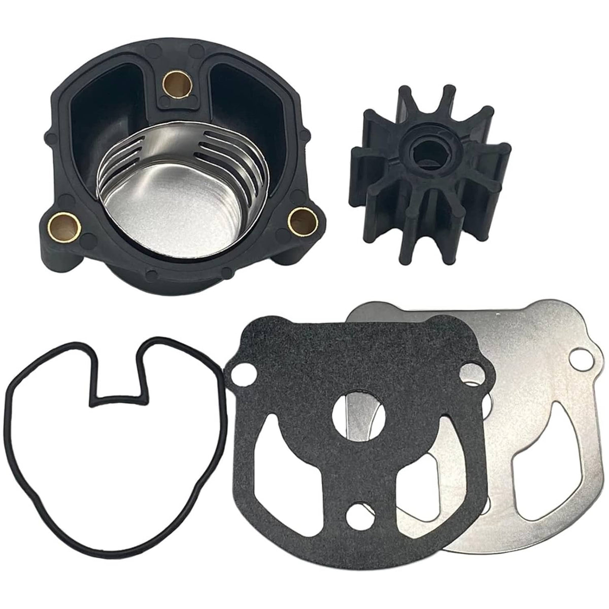 Solid Spare Water Pump Kit OMC Cobra 984461 2.3 2.5 3.0 4.3 4.6 5.0 5.7 5.8 7.5 L 1986-93