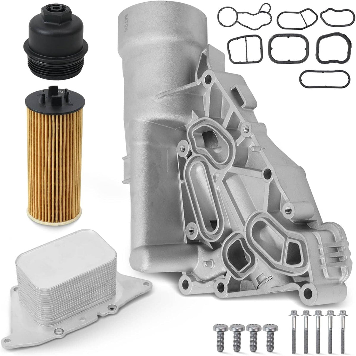 Solidspare Oil Cooler Filter Housing Assembly For 2014-19 Mini Cooper BMW X1 X2 11428585235