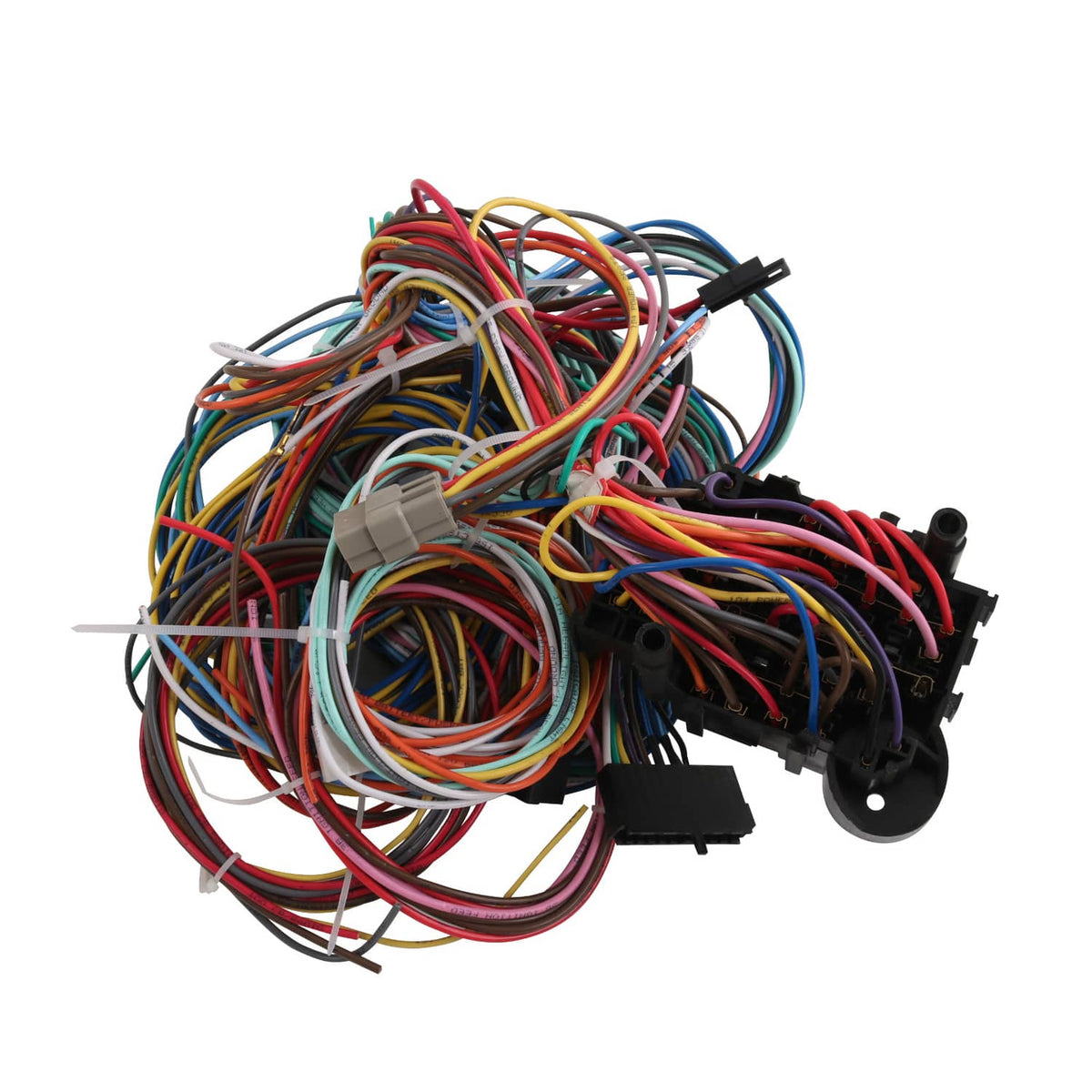 Solidspare Universal 22 Circuit Wiring Harness Street Hot Rat Rod Custom Wire Kit XL WIRES