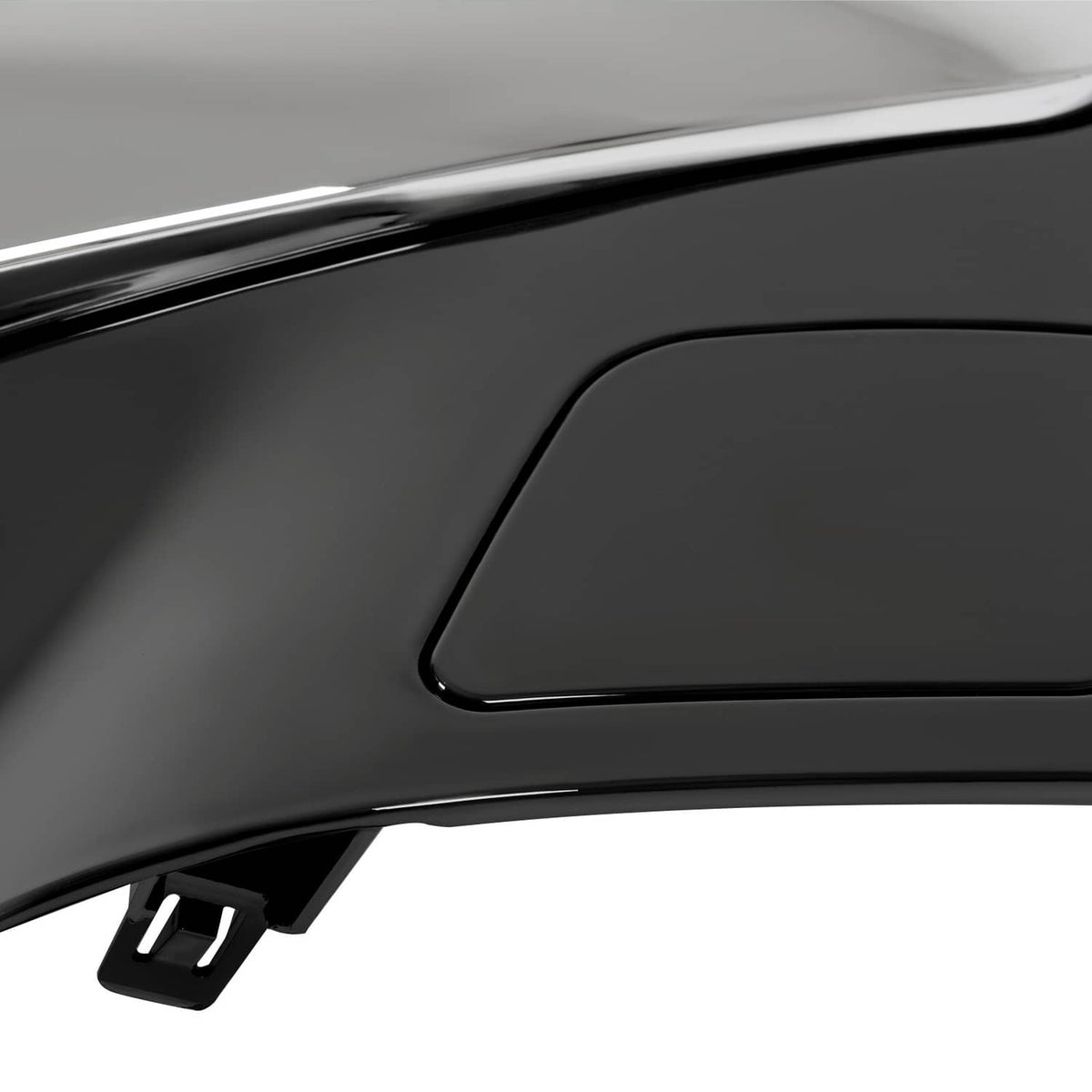 Solid Spare Fits Nissan Versa S SV SR Sedan 2020 2021 2022 Chrome Grille Molding Trim ABS