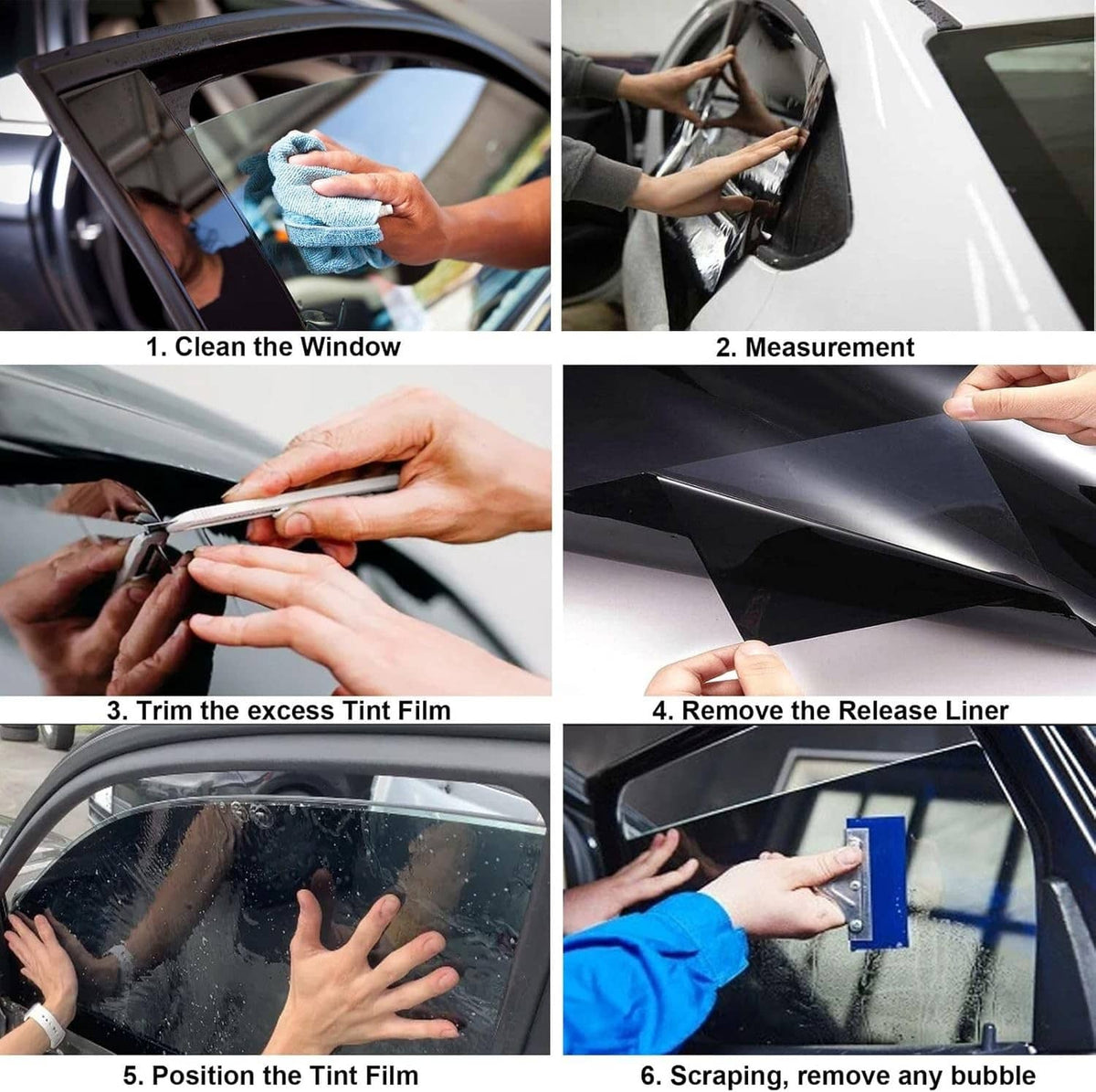 Solidspare 300CM Uncut Roll Window Tint Film 35% VLT 20"x10ft Feet Car Home Office Glass US