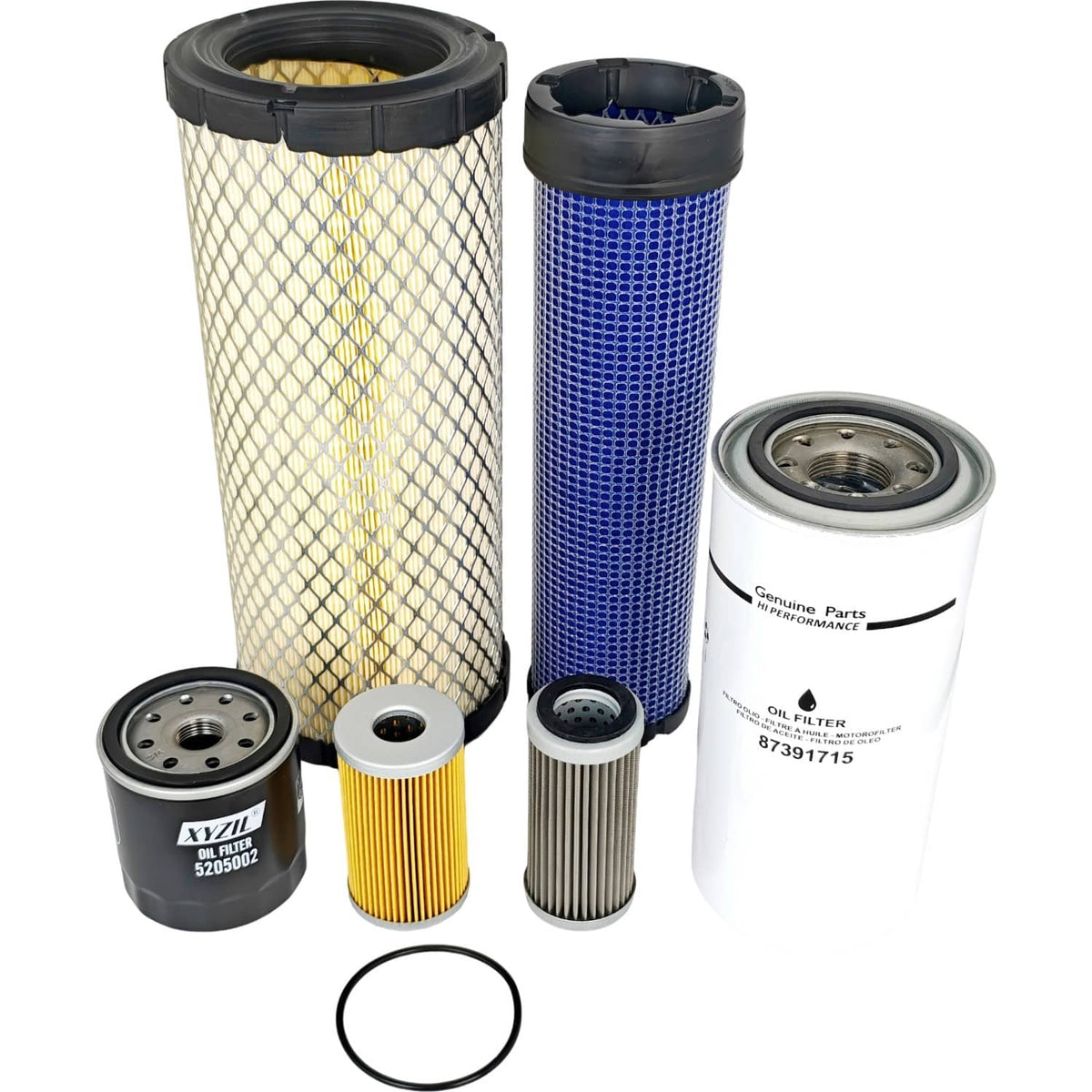 Solid Spare Filter Kit Fit for New Holland SBA140517050 87682991 87682994 1909143 87391715