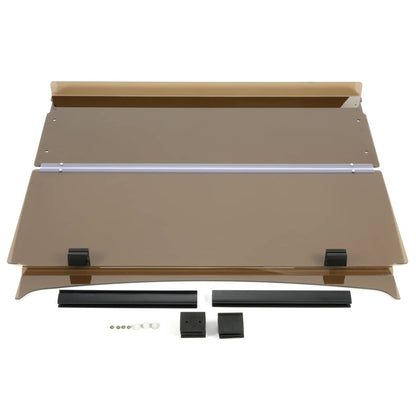 Solidspare Golf Cart Tinted Folding Down Windshield For Yamaha Drive 2 Drive2 2017-UP