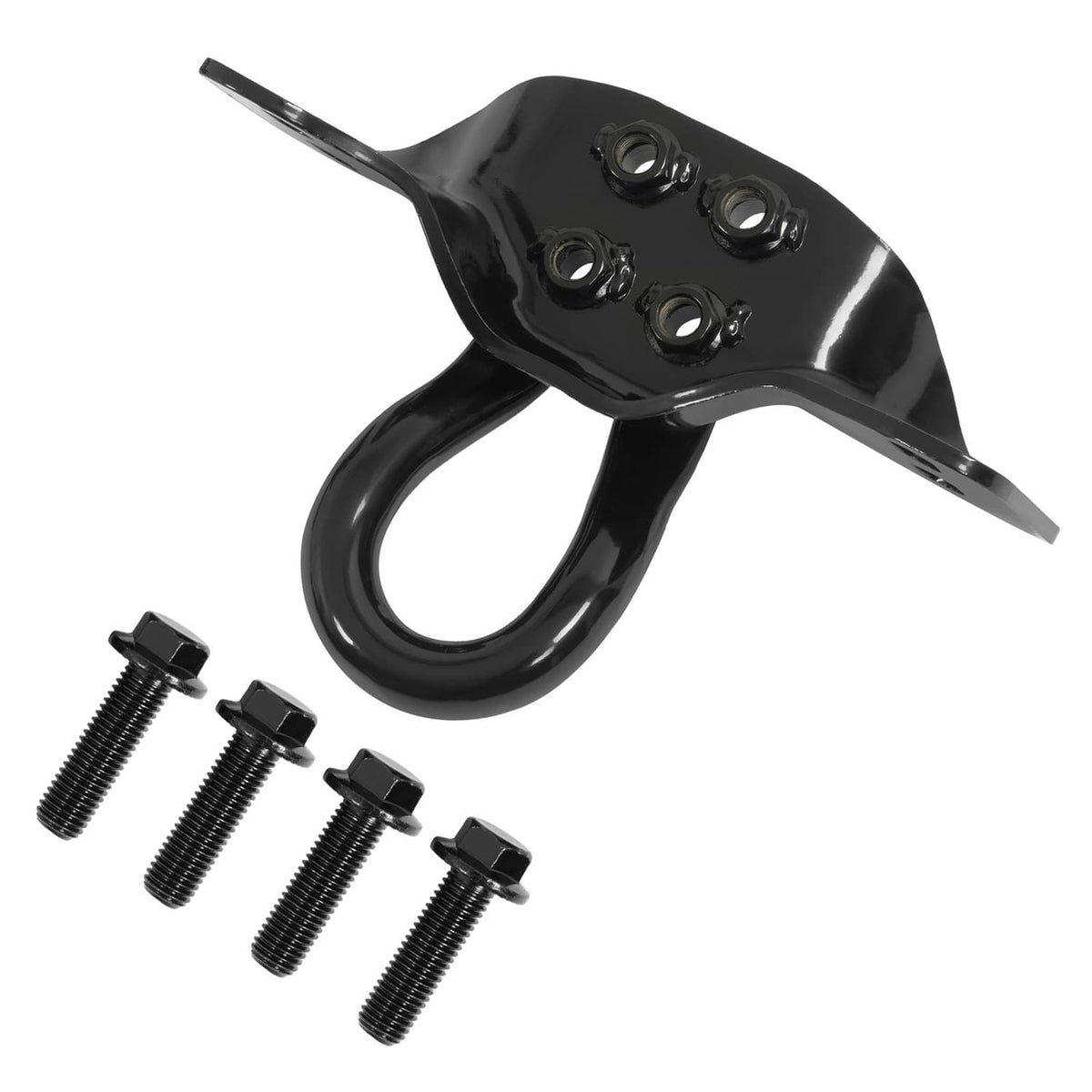 Solid Spare Front Single Tow Hook For Ford F250 F350 F450 F550 Super Duty 2017-2026