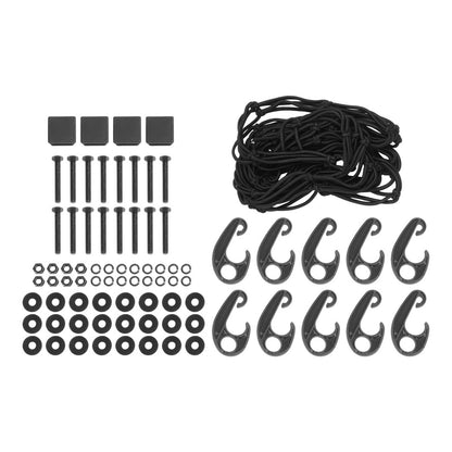 Solid Spare For Ford Bronco 2/4 Door 2021-2026 Tailgate Spare Tire Cargo Rack Luggage Basket