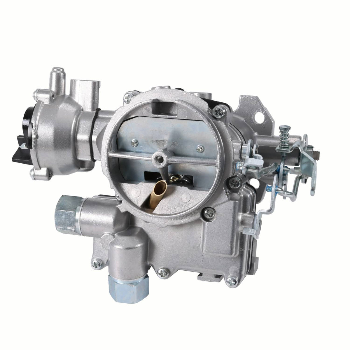 Solidspare Marine Carburetor W/Gasket for Mercruiser 2 Barrel 2.5/3.0L 4CYL W/Long Linkage
