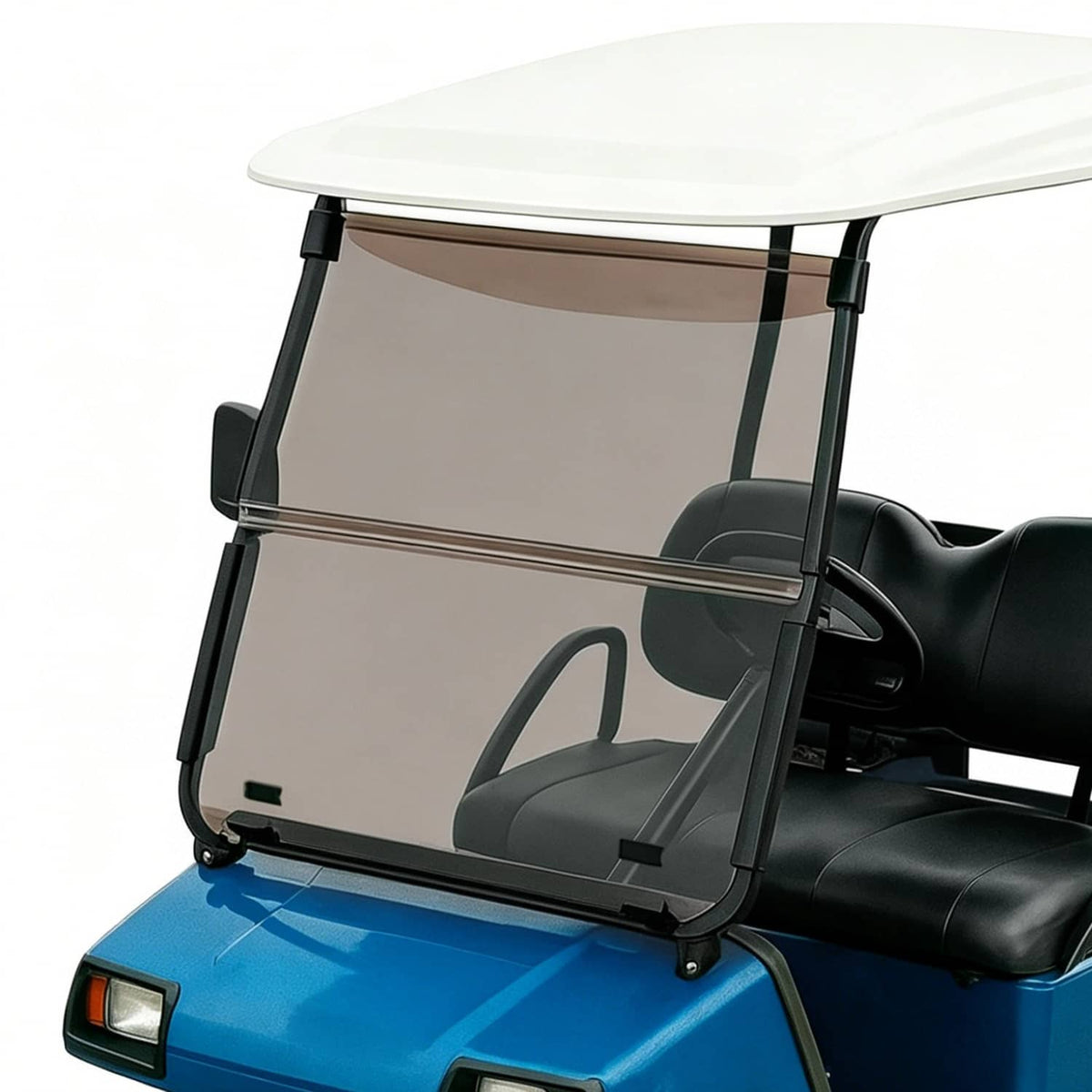 Solidspare For Club Car DS 2000.5 -UP Tinted Windshield Golf Cart Folding Windscreen