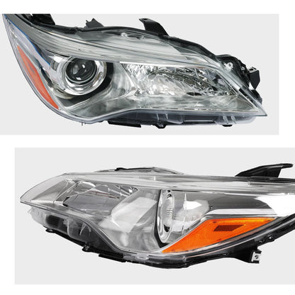 Left Headlights For 2015 2016 2017 Toyota Camry Driver Side Headlamps Halogen
