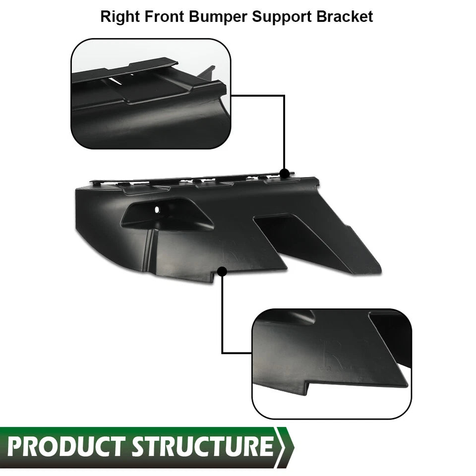 Pair Front Bumper Bracket Support Retainer Fit 2013-2019 Ram 1500 Classic LH RH