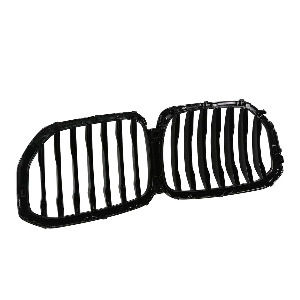 For BMW X5 G05 2019-2021 2022 2023 Gloss Black M-Performance Front Kidney Grille