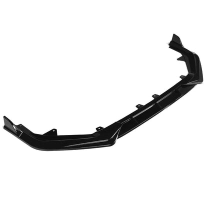 Fit 2022-2024 Honda Civic LX EX Si Gloss Black Front Bumper Lip Splitter 3PCS