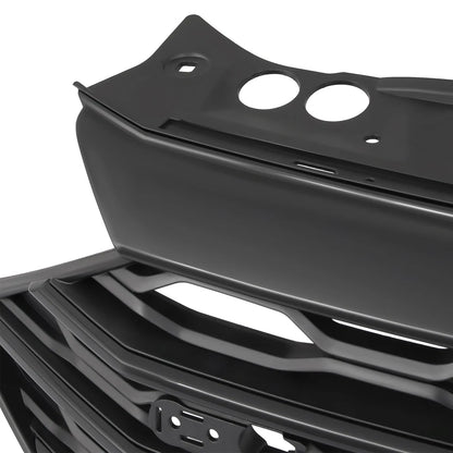 For 2019 20 2021 Volkswagen VW Jetta MK7 Front Bumper Grille Glossy Black Grill