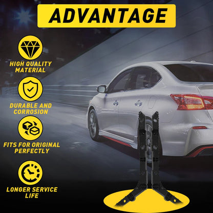 For 2013-2019 Nissan Sentra Sedan Rear Bumper Cover Bracket Set Left & Right