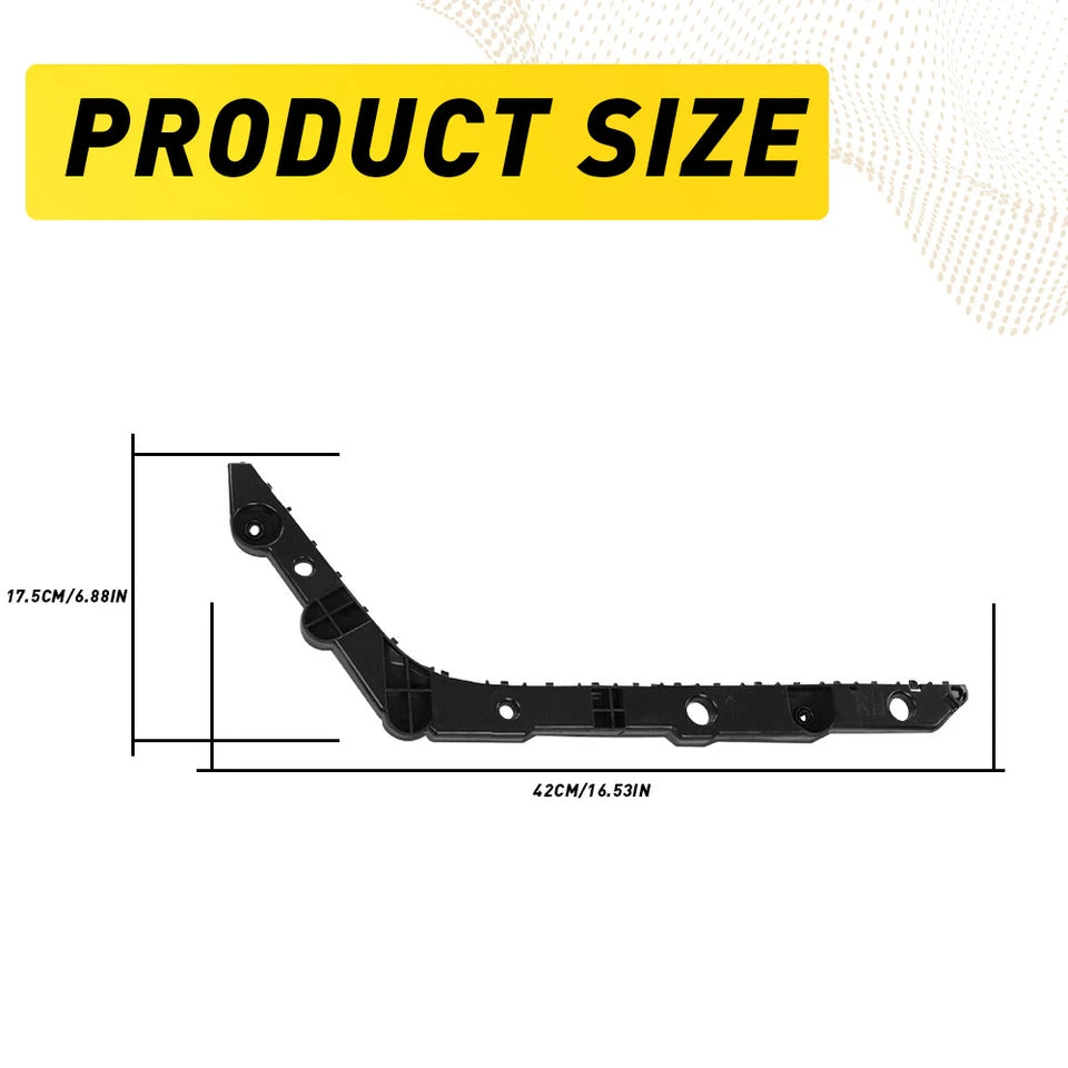 For 2013-2019 Nissan Sentra Sedan Rear Bumper Cover Bracket Set Left & Right