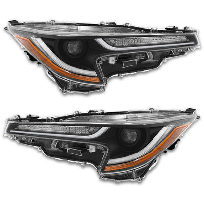 For 2020 2021 2022 Toyota Corolla L LE LED Headlight Pair W/Turn Singal light