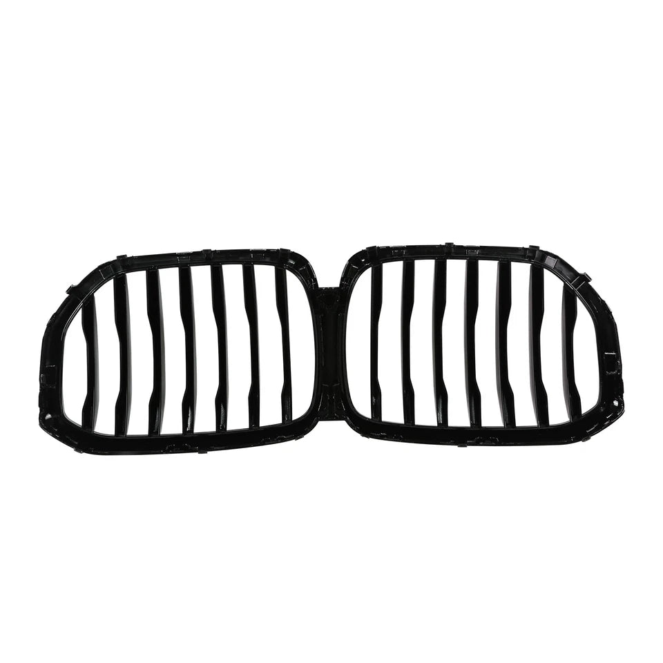 For BMW X5 G05 2019-2021 2022 2023 Gloss Black M-Performance Front Kidney Grille