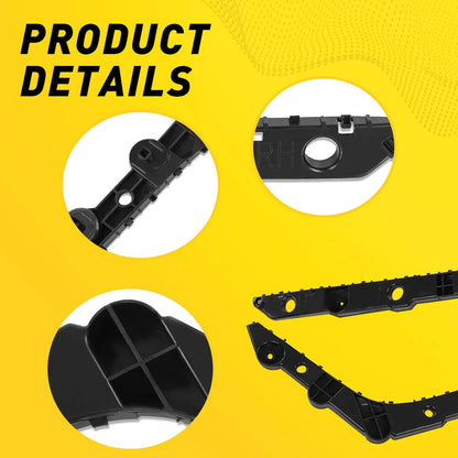 For 2013-2019 Nissan Sentra Sedan Rear Bumper Cover Bracket Set Left & Right