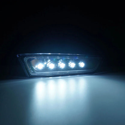 Pair Clear Len Bumper Side Marker Lights Side Lamp For 03-07 INFINITI G35 Couple