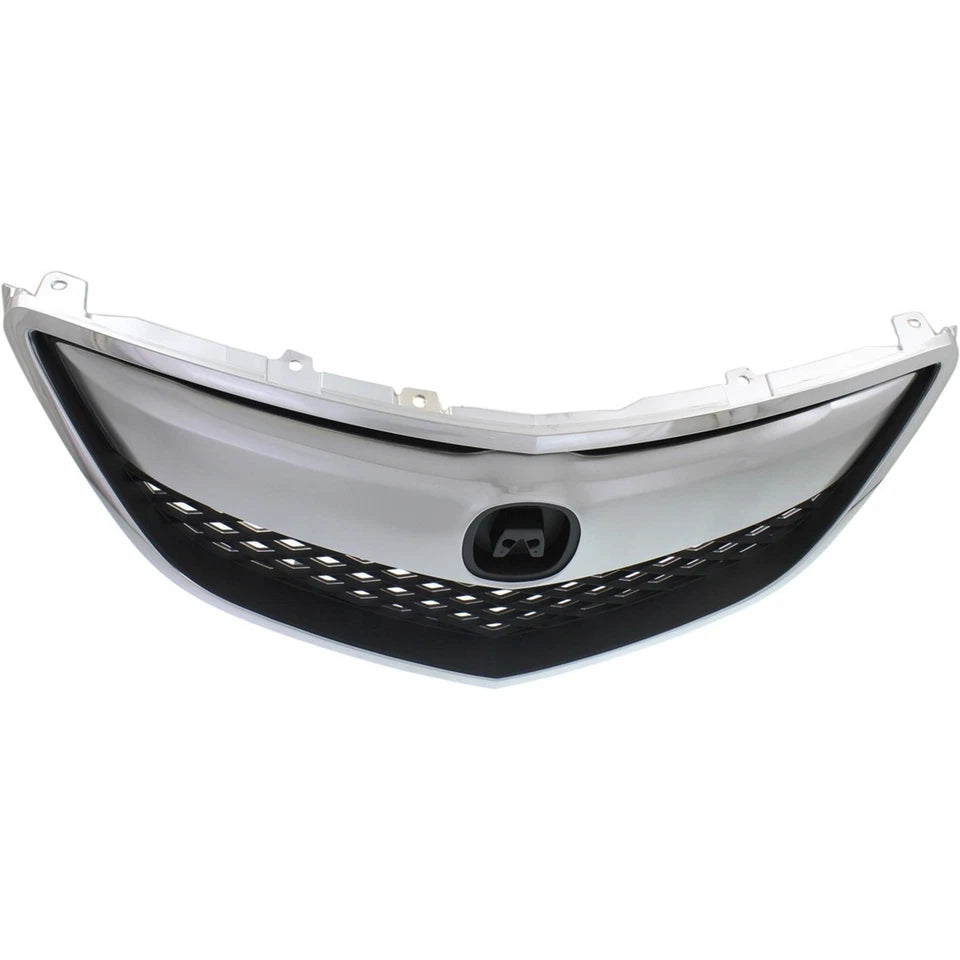 Fit 2013 2014 2015 Acura RDX Front Bumper Chrome Grille Mesh Grill Replacement
