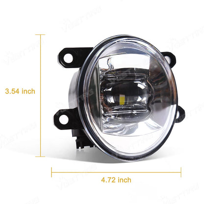 LED Fog Driving Lights Set For 2021-2025 2023 TY Sienna Harness Switch Kits Pair