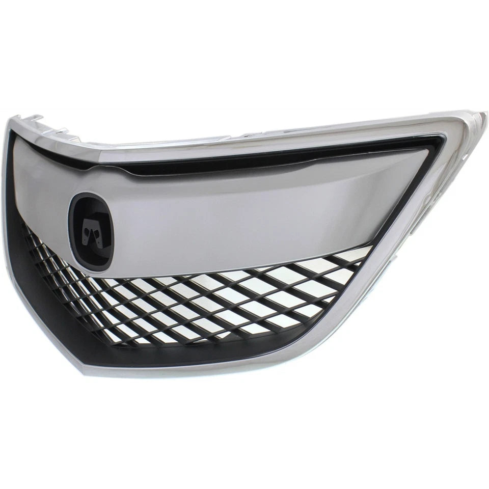 Fit 2013 2014 2015 Acura RDX Front Bumper Chrome Grille Mesh Grill Replacement
