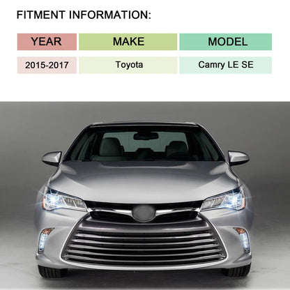 Left Headlights For 2015 2016 2017 Toyota Camry Driver Side Headlamps Halogen